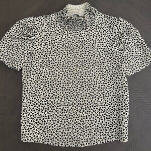 High neck blouse from Zara
